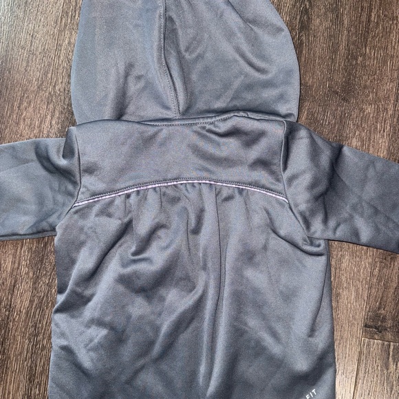 Nike Dri-FIT Purple and Gray Toddler Jacket and Pant Set - Picture 5 of 9